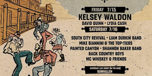 Country On Western Music Festival 2022