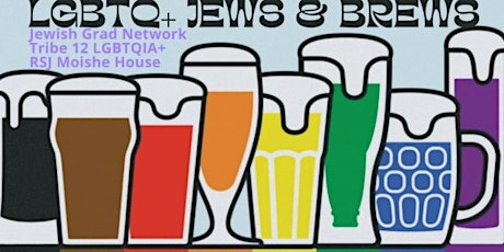 Jews and Brews LGBTQ+:   April 11th  in West Philly