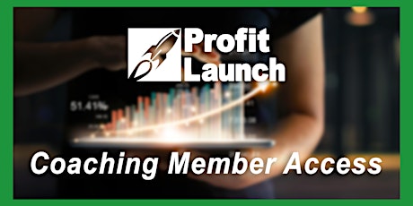 Profit Launch Business Planning 2023 | Profit Coach Member Access primary image