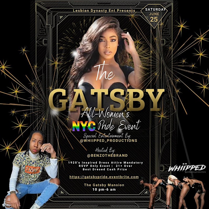 THE GREAT GATSBY'S ALL-WOMEN'S NYC PRIDE EXCLUSIVE EVENT image