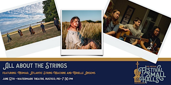 All About the Strings- Rustico- $30 -PEI Mutual Festival of Small Halls
