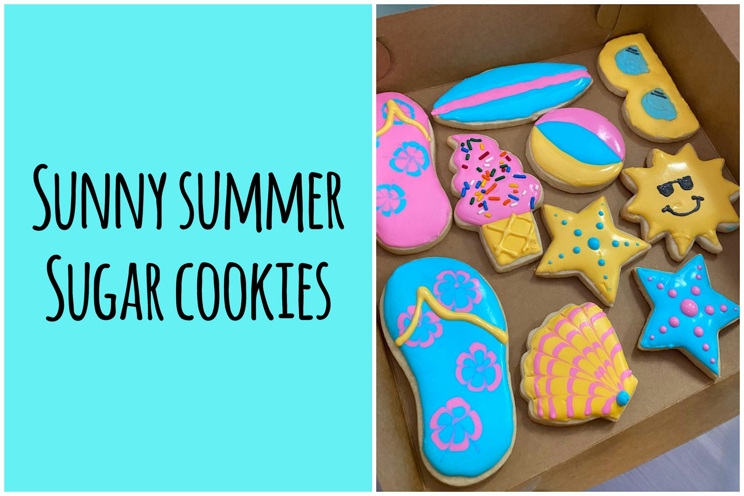 Cookie Decorating Class: Sunny Summer Sugar Cookies @ Frans Cake & Candy