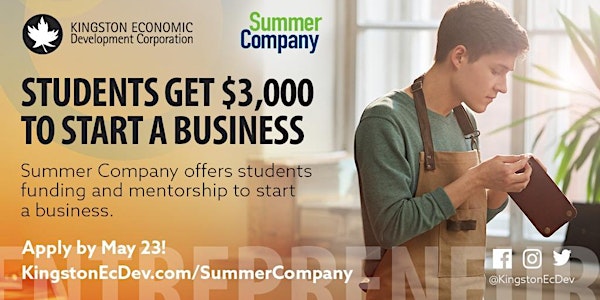Summer Company Postsecondary Information Session