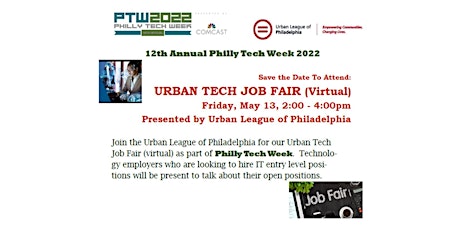 Urban Tech/TechWorks Job Fair Presented by The Urban League of Philadelphia primary image