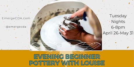 Evening Beginner Pottery with Louise Schollaert primary image