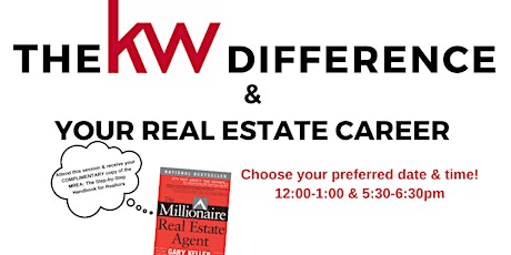 The KW Difference & Your Real Estate Career tickets