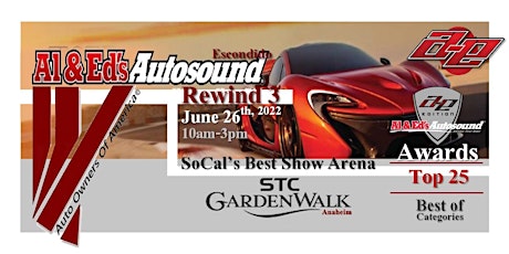 The Rewind 3 Car Show @ Anaheim GardenWalk tickets