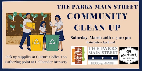 The Parks Main Street Community Clean Up