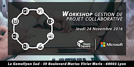 Image principale de Workshop : gestion de projet collaborative - Jeudi 24 Novembre