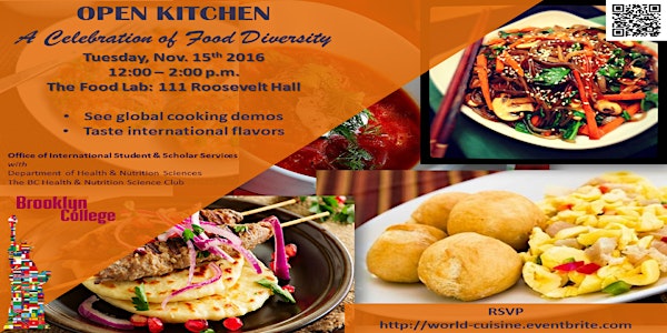 Open Kitchen; a celebration of food diversity [DO NOT USE!]