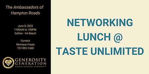 Gen Gen Ambassadors - Networking Lunch
