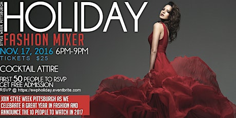 Style Week Pittsburgh "Holiday Fashion Mixer" primary image