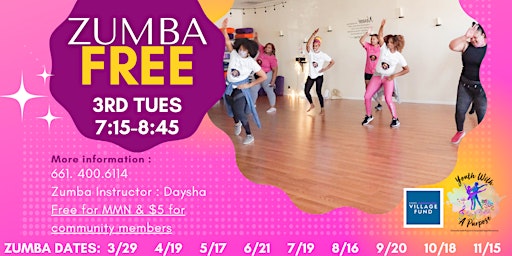 Zumba w/Daysha - Hosted by the Mommy Mentor Network