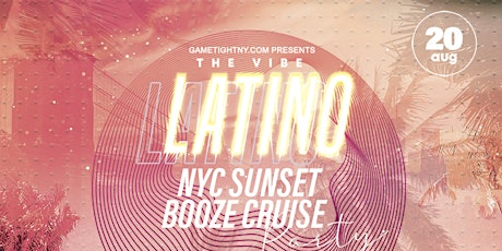 Saturday Sunset Latin Vibes NYC Cabana Yacht Party Skyport Marina 2022