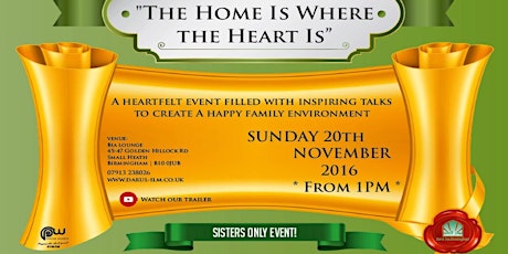 Sisters Conference: The home is wher the heart is primary image