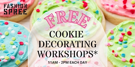 Imagen principal de FREE School Holidays  Cookie Decorating Workshops