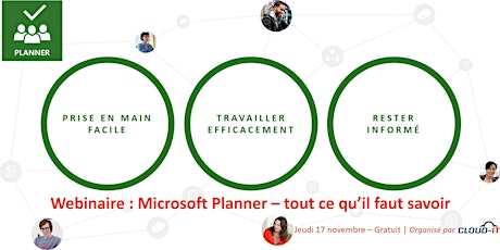 Webinaire - Microsoft Planner, tout ce qu'il faut savoir ! primary image
