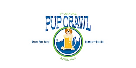 Hauptbild für 8th Annual Pup Crawl Presented by Community Beer Co.