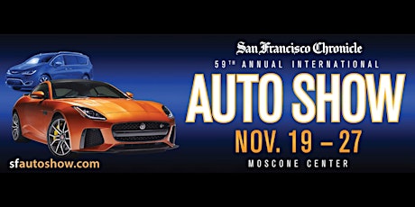 59th Annual San Francisco International Auto Show November 19-27, 2016 primary image