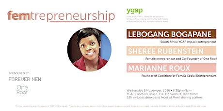 Femtrepreneurship brought to you by YGAP primary image