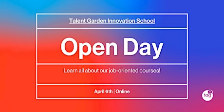 Talent Garden Innovation School | Open Day primary image