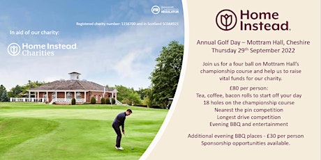 Home Instead Annual Golf Day 2022 tickets