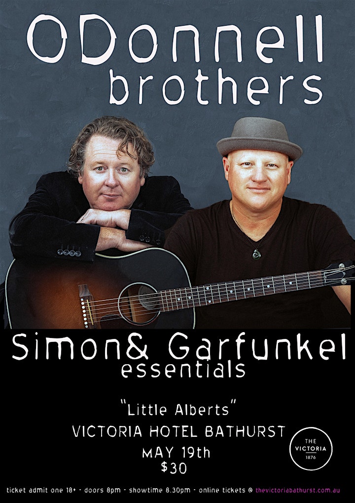 Simon & Garfunkel  Classic Album Night by the O'Donnell Brothers. May 19th image