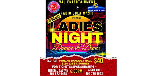 Ladies Night- Dinner & Dance