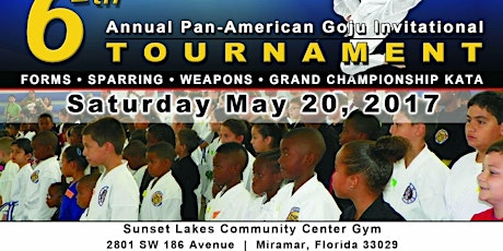 Pan American Goju Karate Tournament primary image