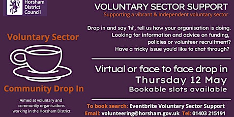 Voluntary Sector Community Group Drop In