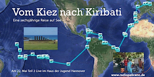 Reiseshow "Vom Kiez nach Kiribati": Teil 2  Im Zickzack durch den Pazifik.
