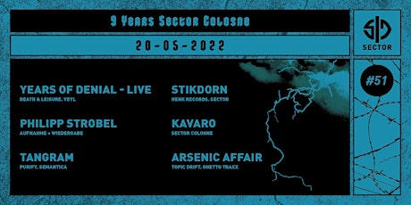 9 Years Sector Cologne │ Years of Denial - LIVE │ Philipp Strobel [A+W]