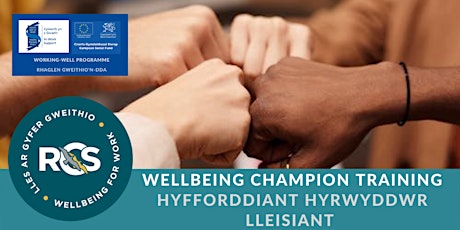 Workplace Wellbeing Champion Training tickets