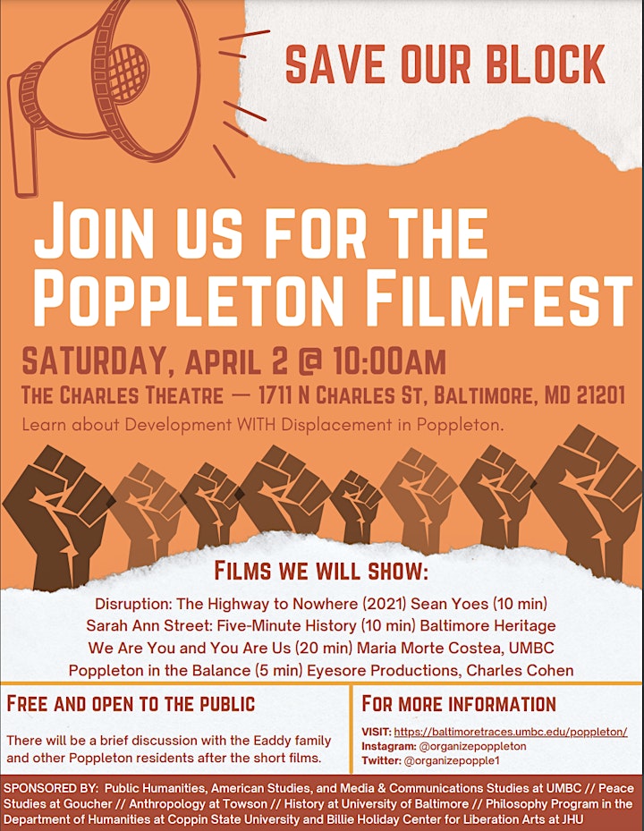Save Our Block: Poppleton Filmfest image