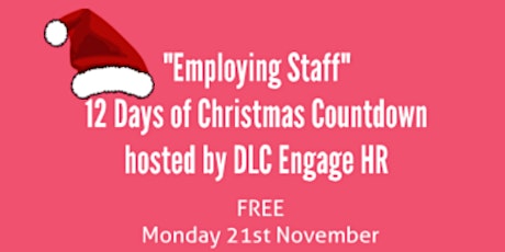 "Employing Staff" 12 Days of Christmas Countdown primary image