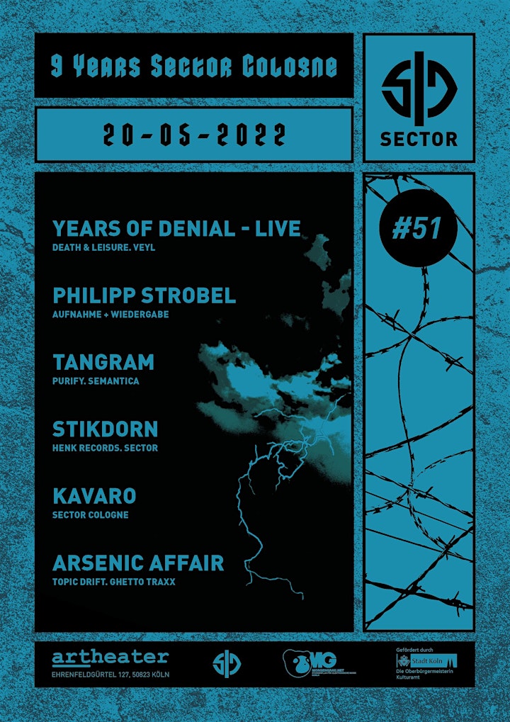 9 Years Sector Cologne │ Years of Denial - LIVE │ Philipp Strobel [A+W]: Bild 