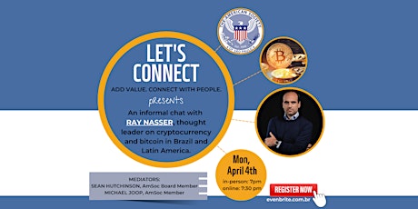 Imagem principal do evento LET'S CONNECT Presents: Ray Nasser