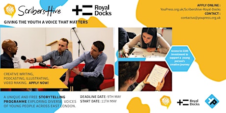 ScribersHive: Royal Docks Storytelling Programme tickets