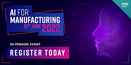 AI for Manufacturing 2022 tickets