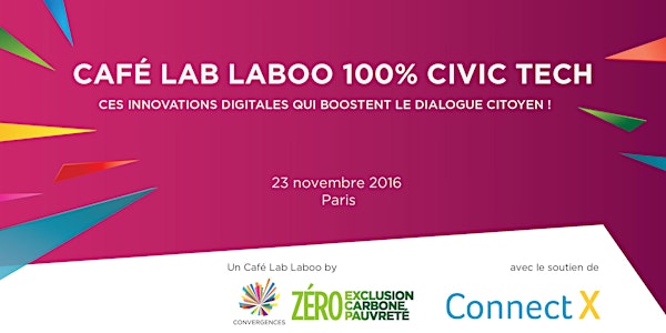 Café Lab Laboo 100% Civic Tech