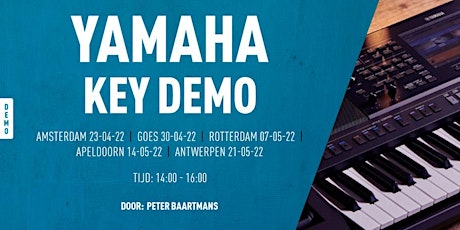 Yamaha Key Demo | Bax Music Antwerpen tickets