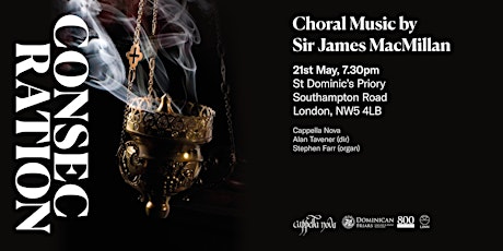 Sir James MacMillan Concert and CD Launch: 'Consecration' tickets
