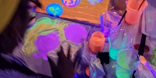 Kids Paint and Glow Freestyle Paint Party