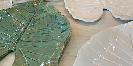 Leaf Platter Workshop: Pottery class primary image