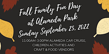 2nd Annual Fall Family Fun Day Car Cruise and Kids Activities tickets