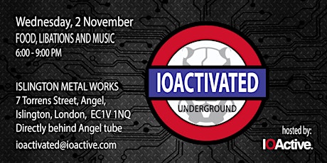 IOActivated Underground - London primary image