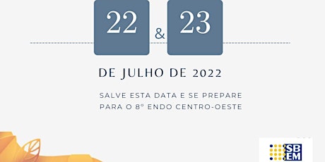 8° ENDO CENTRO OESTE 2022 ingressos