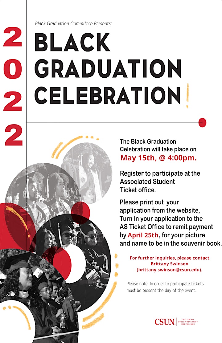 CSUN Black Graduation 2022 image