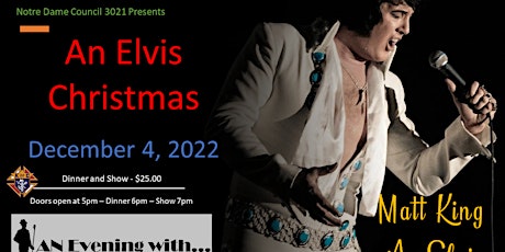 An Elvis Christmas With Matt King tickets