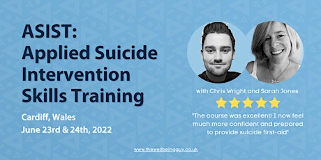 ASIST: Applied Suicide Intervention Skills Training (Cardiff) tickets
